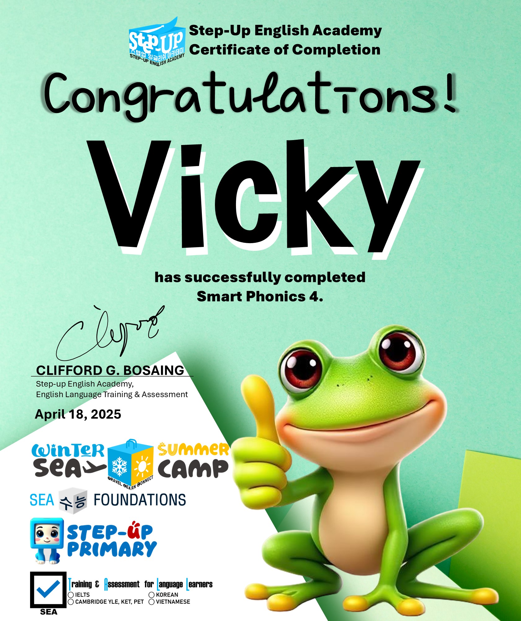 Vicky SP4 Certificate.jpg